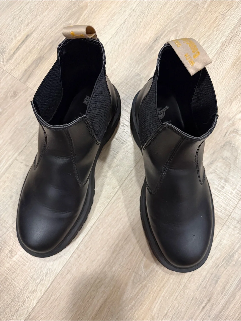 Dr. Martens Black Felix? Vegan 2976 Quad Chelsea Boots